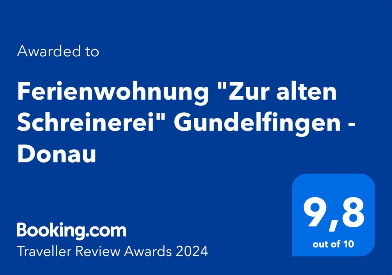 Ferienwohnung "Zur Alten Schreinerei" Gundelfingen - Donau Gundelfingen an der Donau Экстерьер фото
